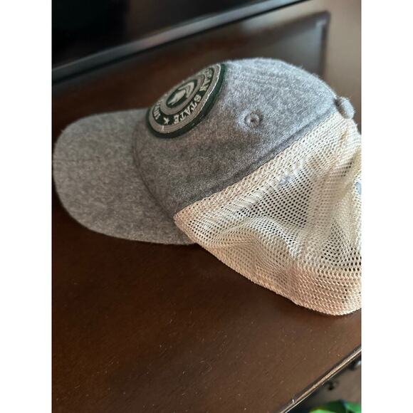 Legacy Men's Gray White Michigan State Spartans Adjustable Hat - Picture 2 of 6